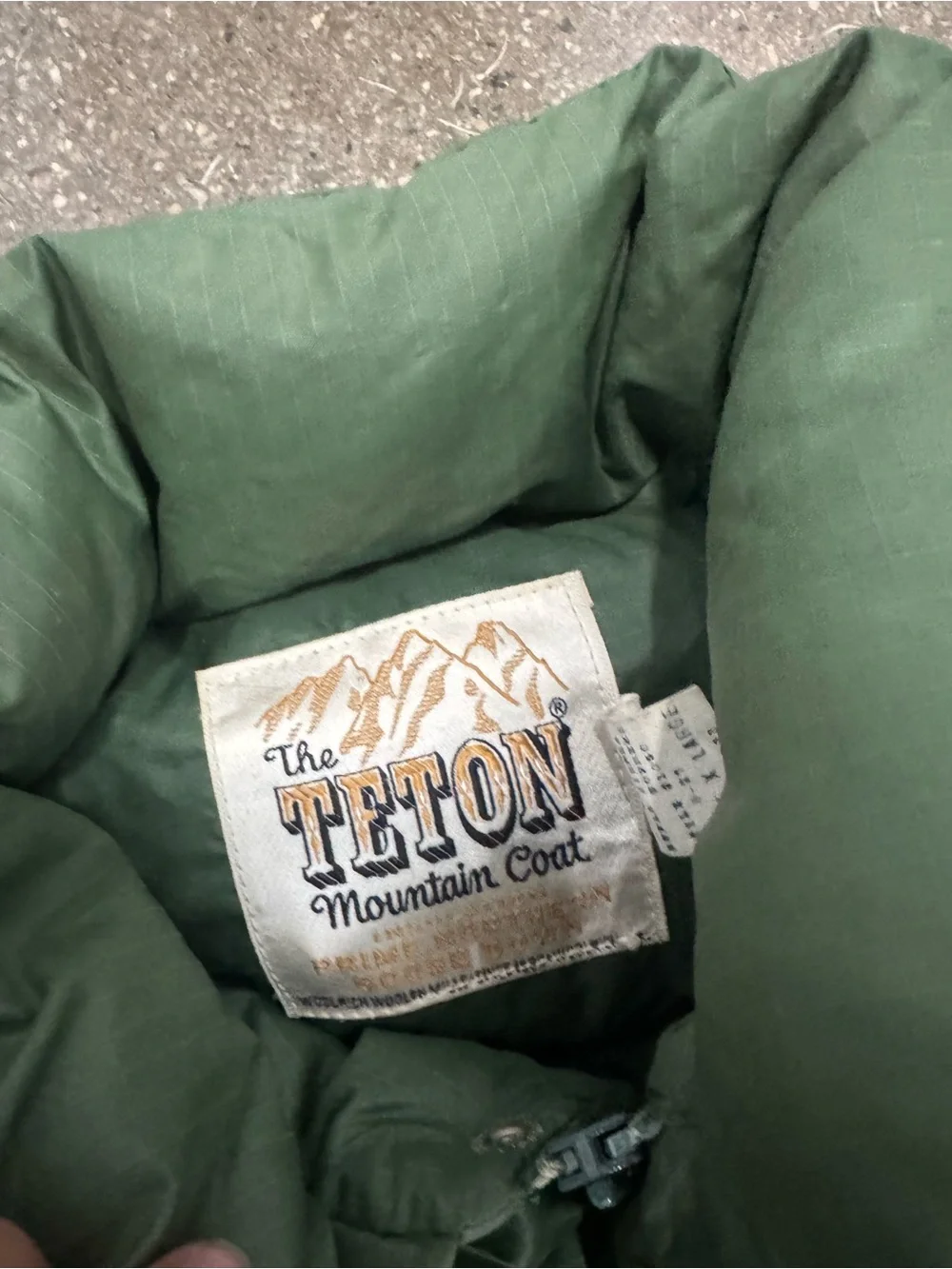 Vintage woolrich Trenton mountain Classic Puffer Jacket - Green XL